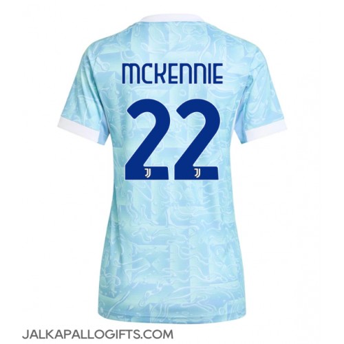Juventus Weston McKennie #22 Vieraspaita Naiset 2025-26 Lyhythihainen
